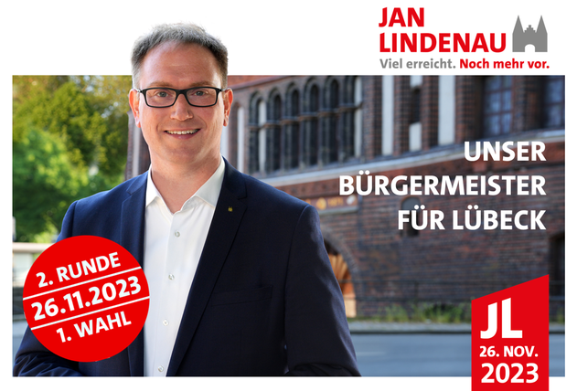 Jan Lindenau Unser Bürgermeister fü Lübeck
